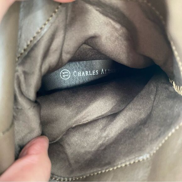 Charles Albert Tan Heeled Boots size 11 - Picture 5 of 5